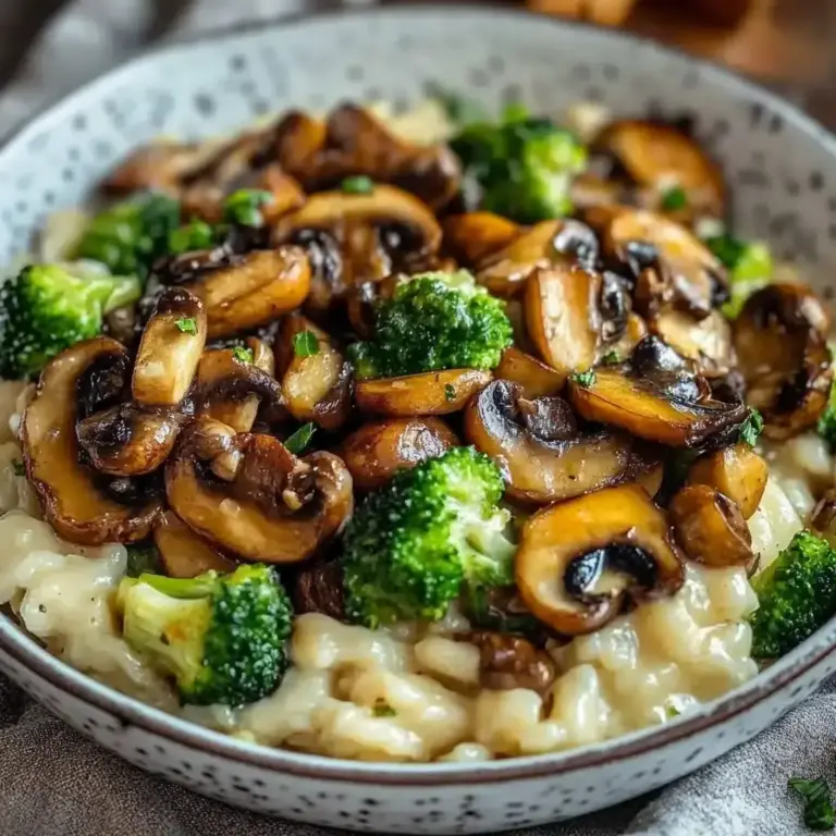 Brokkoli-Champignon-Pfanne: Ein Unglaubliches Ultimatives Rezept für 4 Personen