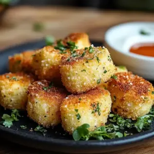 Knusprige Brokkoli-Käse-Nuggets