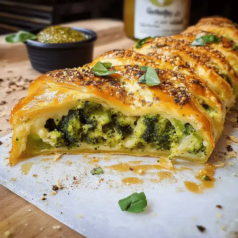Brokkoli-Käse-Strudel
