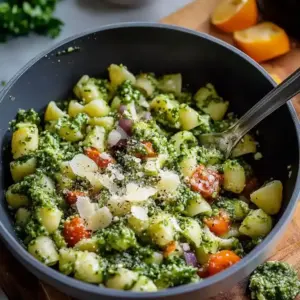 Einfache gesunde Brokkoli-Pasta