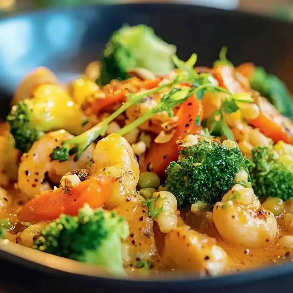 Brokkolicurry mit roten Linsen Rezept