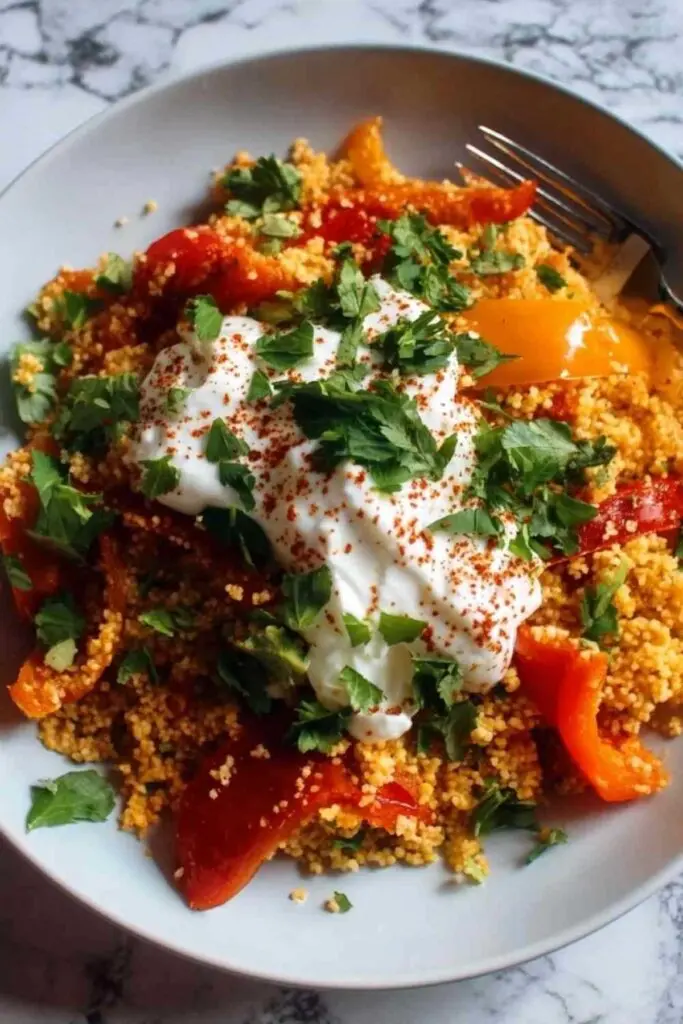 Bulgursalat mit Joghurt