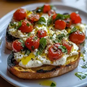 Burrata Bruschetta