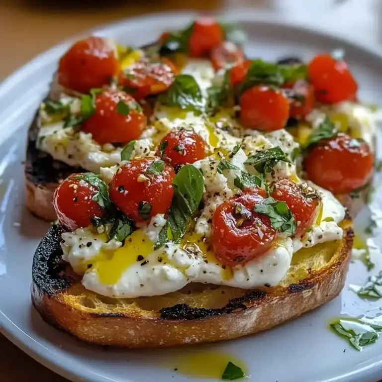 Burrata Bruschetta: Ein Unglaubliches Ultimatives Rezept für 5 Personen