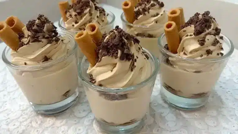 Schnelle Cappuccino-Creme – 3 Minuten Tiramisu-Geschmack