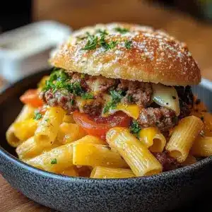 Cheeseburger-Pasta