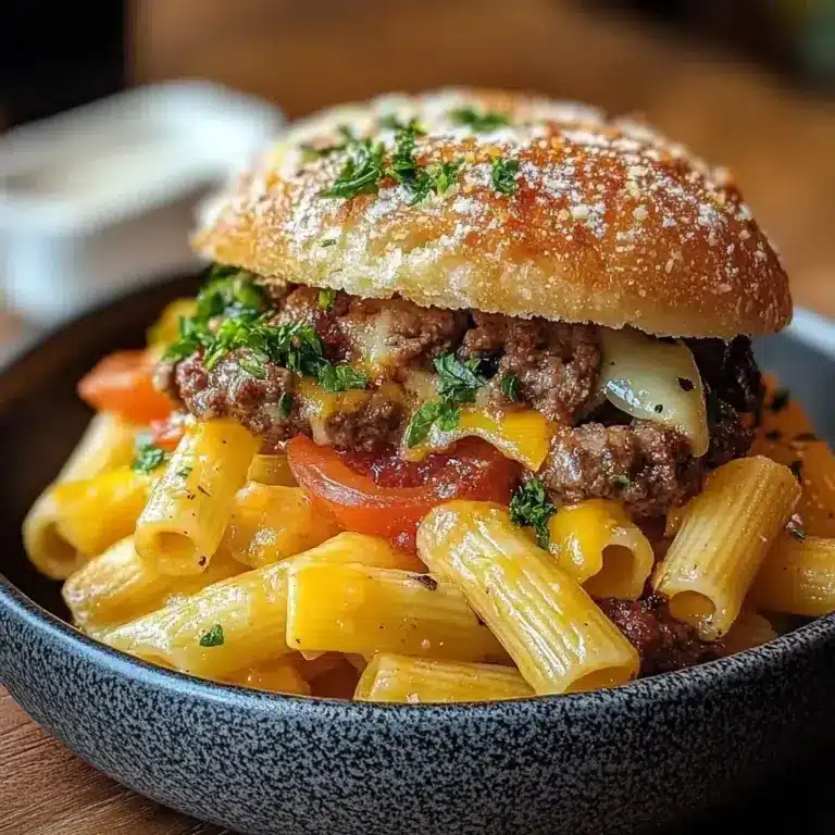 Cheeseburger-Pasta: Das Unglaubliche Ultimative Rezept