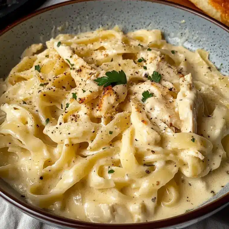 Creamy Chicken Alfredo: Ein Unglaubliches Ultimatives Rezept für 4 Personen