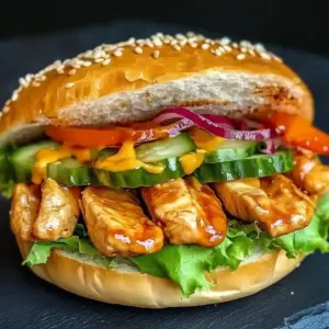 Chicken Teriyaki Sandwich