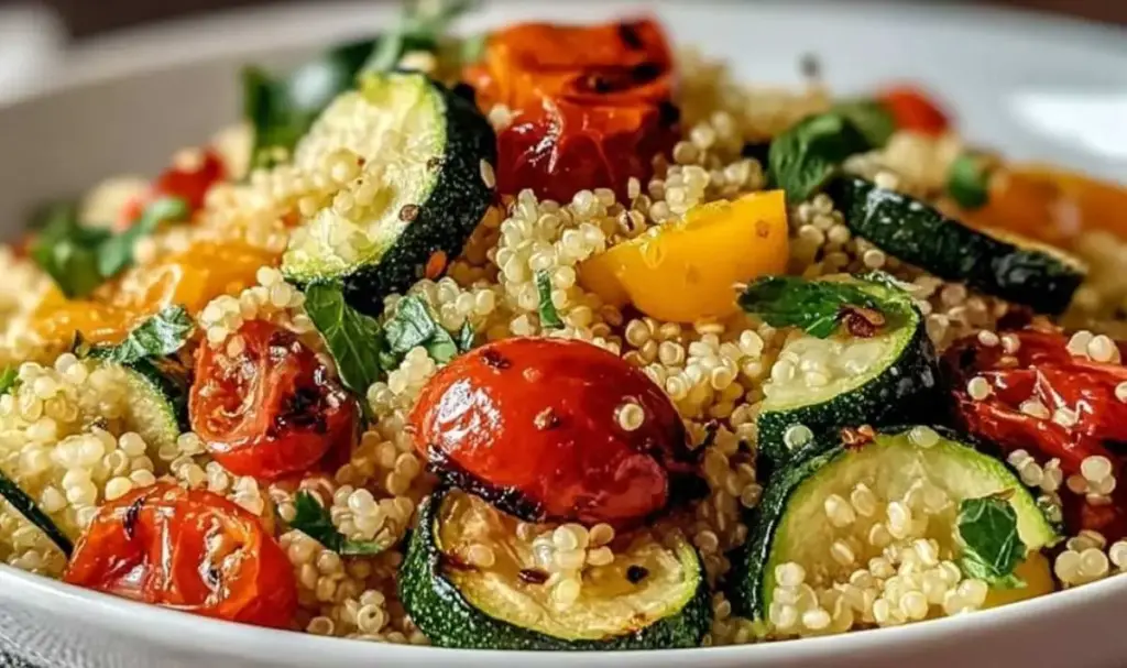 Röstgemüse Couscous – Schnelles Mediterranes Abendessen Rezept