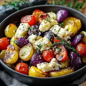 Feta Kartoffeln Ofengemüse