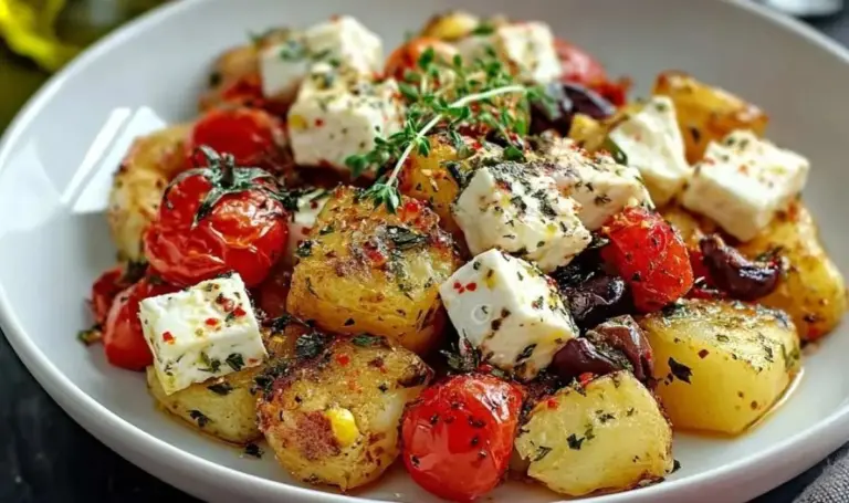 Feta Kartoffeln Ofengemüse – Mediterranes Familienrezept