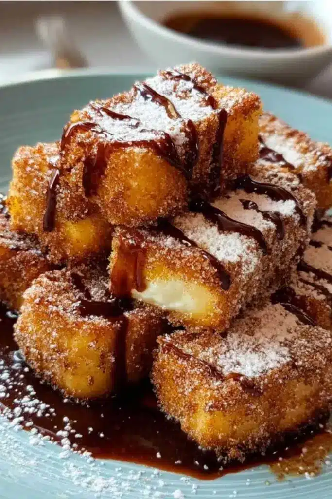French Toast Churro Bällchen Rezept