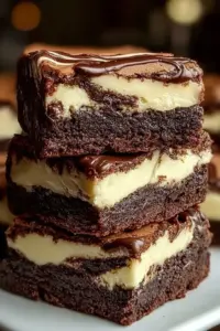 Frischkäse Brownies – 5 Zutaten Rezept