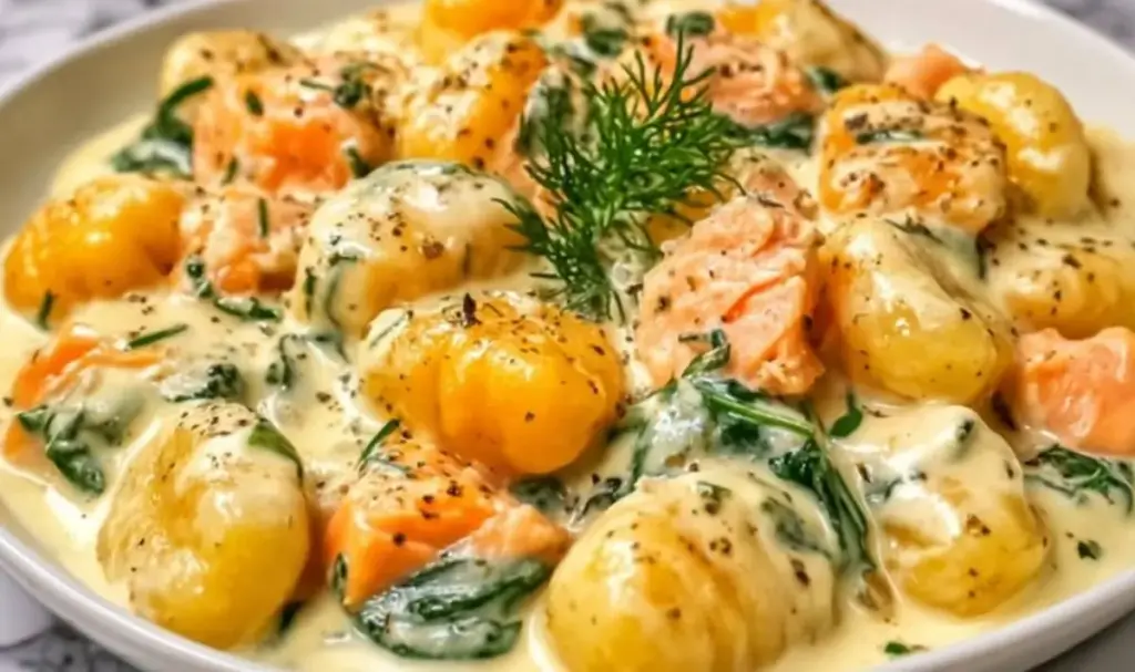 Räucherlachs Gnocchi: Geniales 20-Minuten Rezept