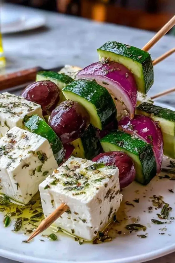 Griechische Spieße Rezept