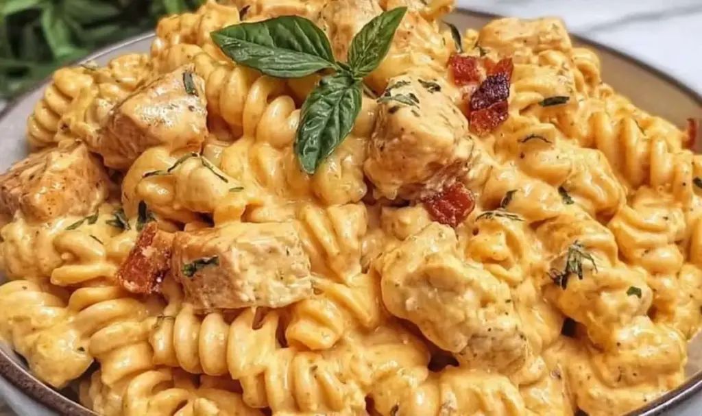 Creamy Chicken Feta Pasta – Schnelles 30-Minuten Rezept