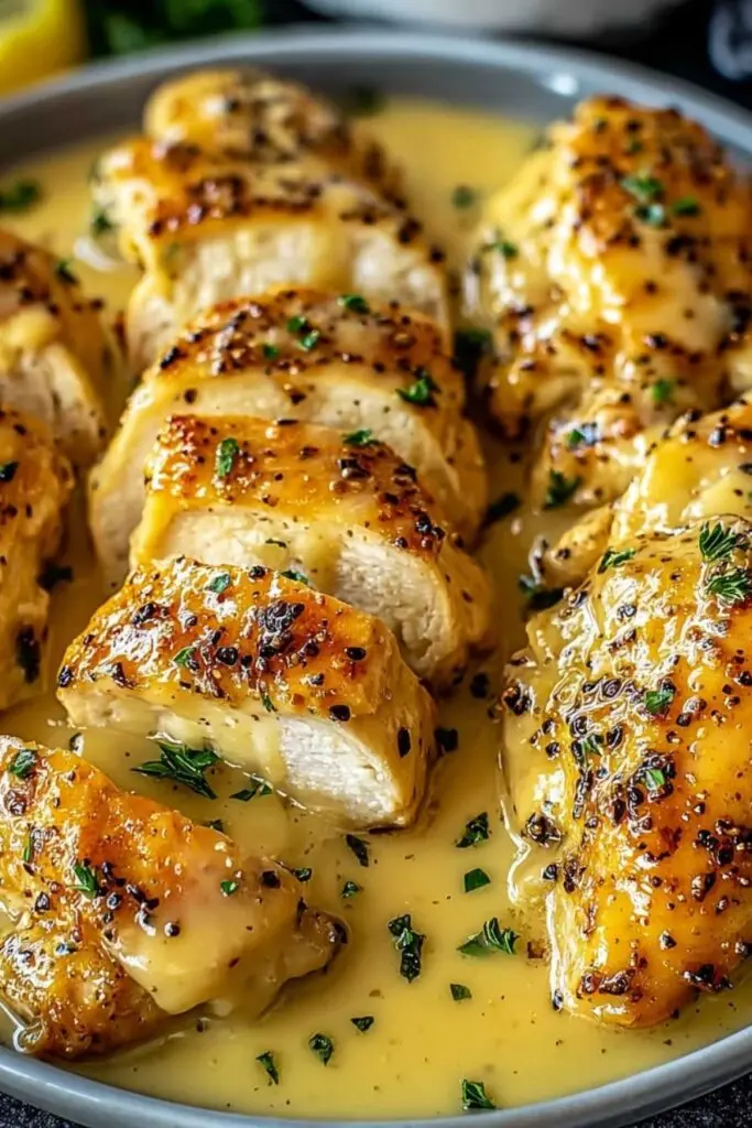 Hähnchen Honig Senf Pfanne