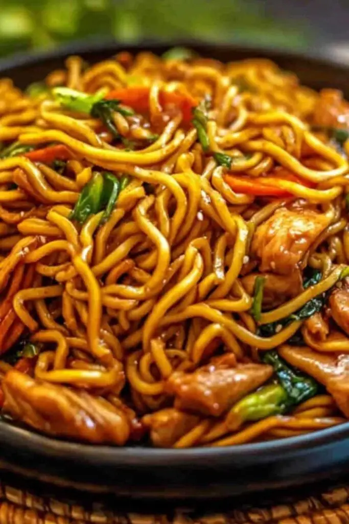 Hähnchen Teriyaki Nudeln Rezept