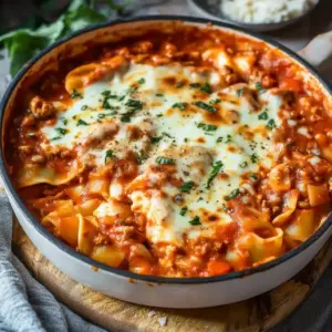 High Protein Lasagnesuppe