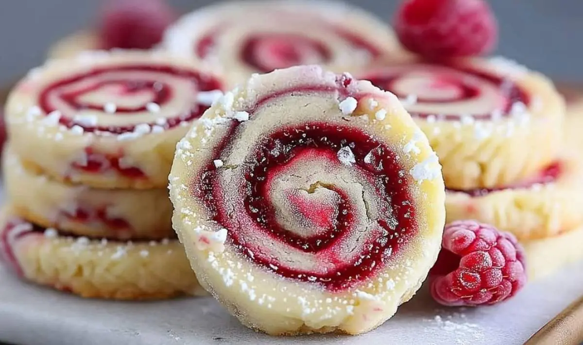 HimbeerWirbelShortbreadKekseRezept