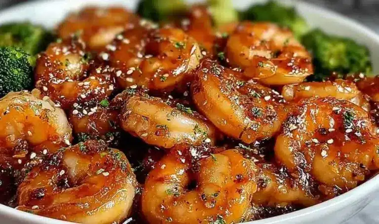 Honig-Knoblauch-Garnelen mit hohem Proteingehalt – Schnelles 20-Minuten-Rezept