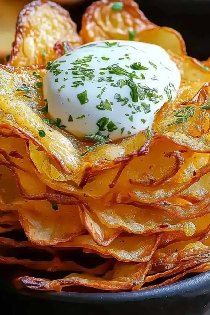 High Protein Hüttenkäse-Chips – Knuspriger Snack Rezept 2 Hüttenkäse Chips Rezept