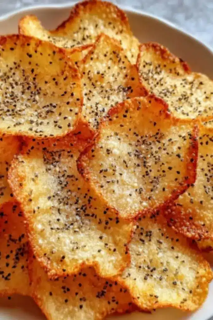 Hüttenkäse Chips Rezept