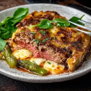 Herzhafter Kartoffel-Hackfleisch Auflauf