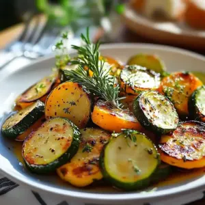 Kartoffel-Karotten-Zucchini-Pfanne