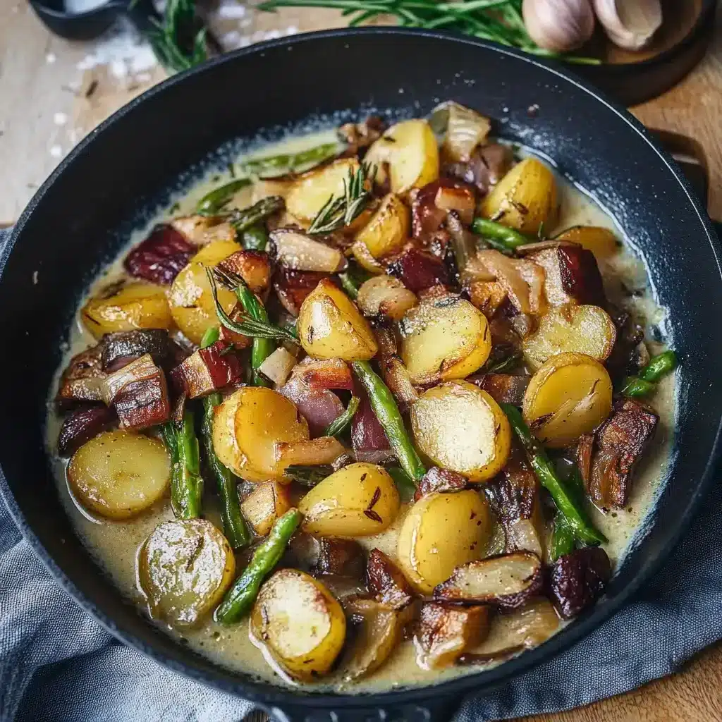 Kartoffel-Pilz-Pfanne mit Bohnen: Ein Unglaubliches Ultimatives Rezept für 4 Personen