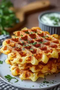 Kartoffelwaffeln einfach knusprig