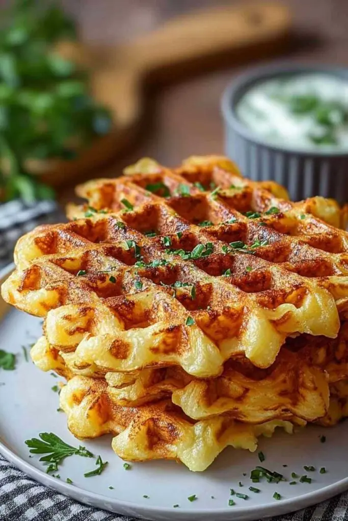 Kartoffelwaffeln Rezept einfach