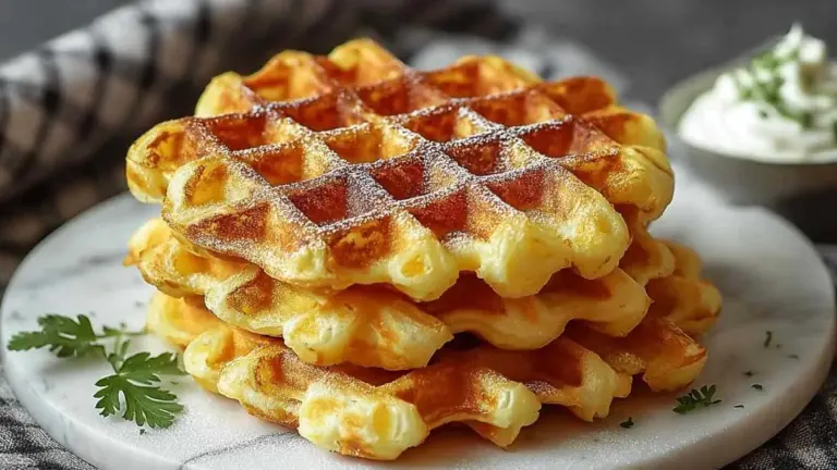 Kartoffelwaffeln einfach knusprig – Das beste Rezept