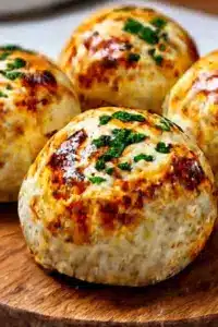 Käse-gefüllte Knoblauchbutter-Bomben