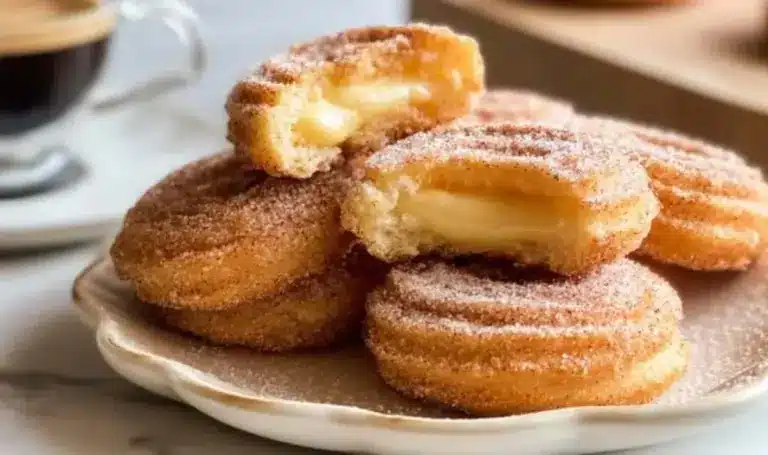 Käsekuchen-gefüllte Churro-Kekse
