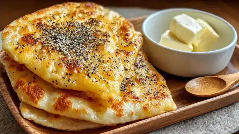 Keto Hüttenkäse-Fladenbrot Backenmitliebe