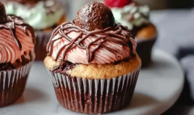 Saftige Kinder Bueno Cupcakes – Schokoladen-Traum mit Mascarpone