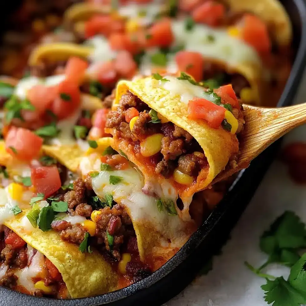 Krokettenauflauf Tex Mex Rezept