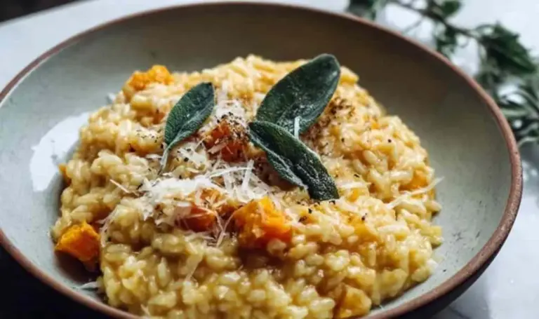 Kürbis-Risotto mit Salbei – Gesundes Herbstrezept