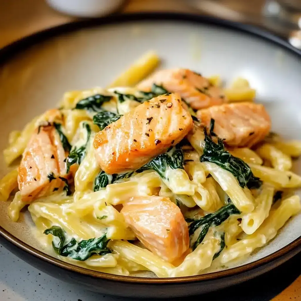 Lachs Penne mit Spinat: Ein Unglaubliches Ultimatives Rezept, das Du Lieben Wirst!