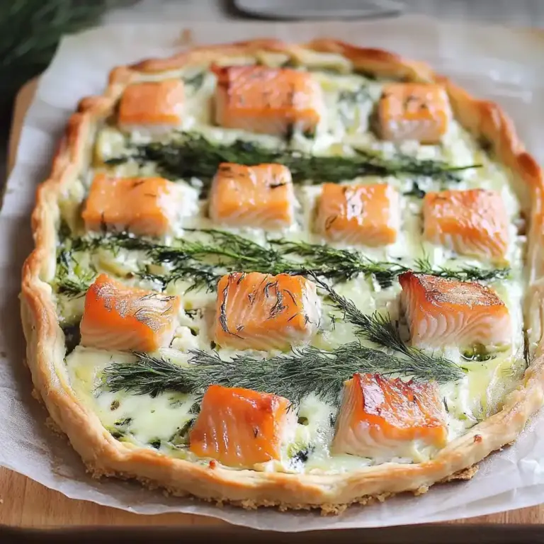 Lachs-Spargel-Tarte mit Blätterteig: Ein Unglaublich Essenzielles Rezept für 4 Personen