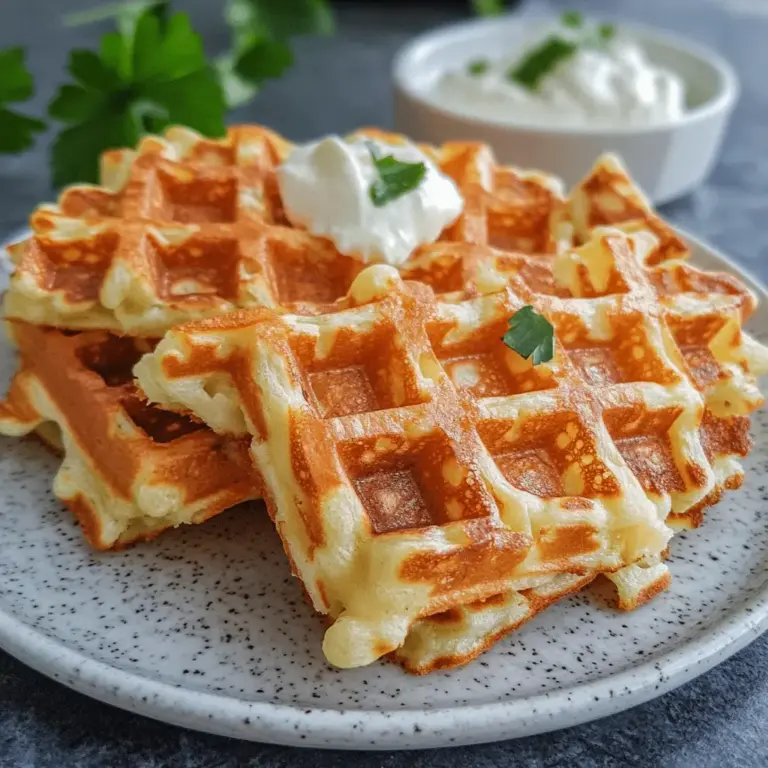 Käsewaffeln
