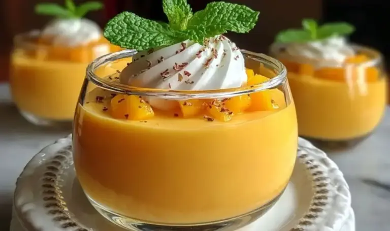 Cremige Mango-Mousse – Leichtes Dessert Rezept