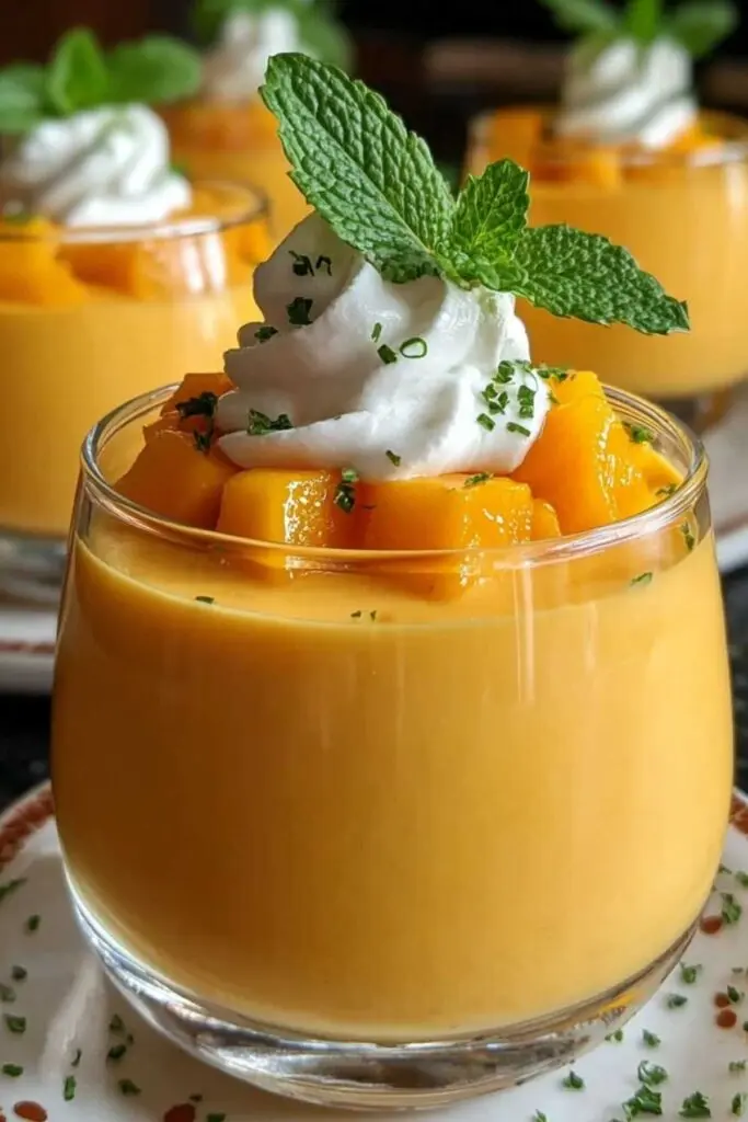 Mango Mousse Rezept