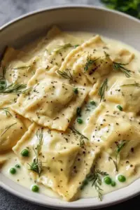 Maultaschen in Käse-Sahne-Soße Rezept