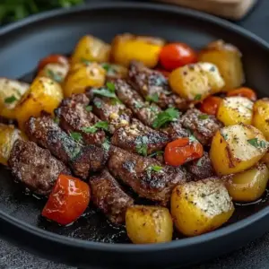 Mexikanische Hackfleisch-Pfanne mit Kartoffeln