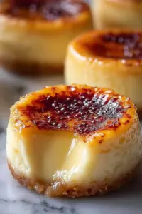 Mini Crème Brûlée Käsekuchen