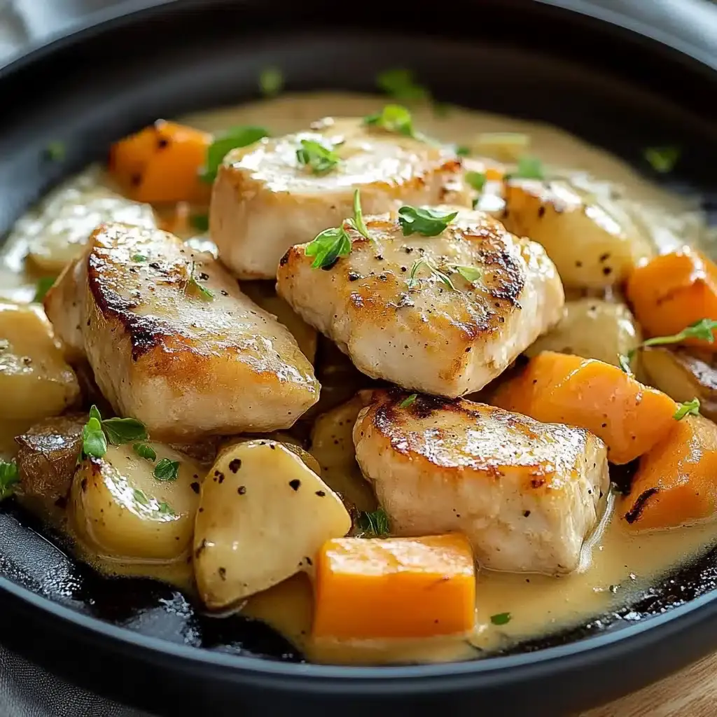 Möhren Kohlrabi Pfanne Hähnchen Rezept