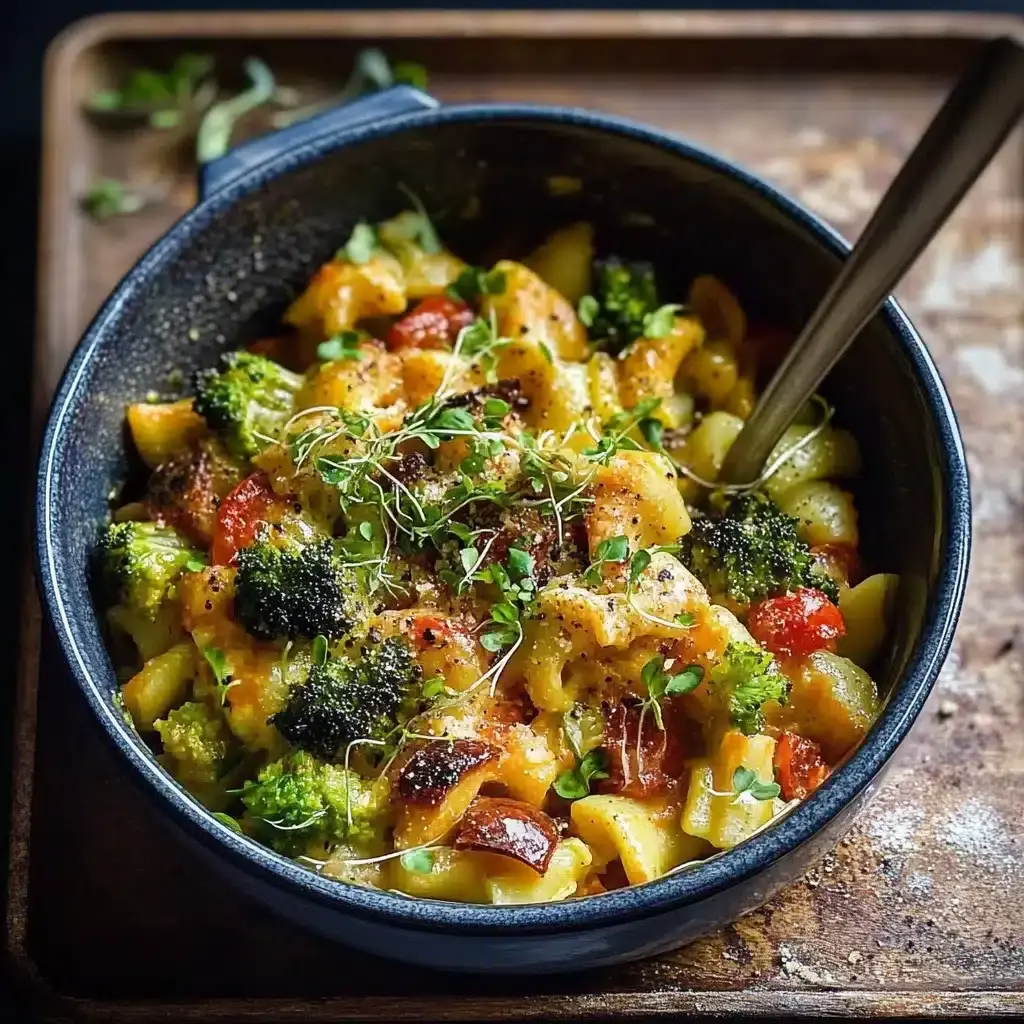 Nudelauflauf mit Brokkoli